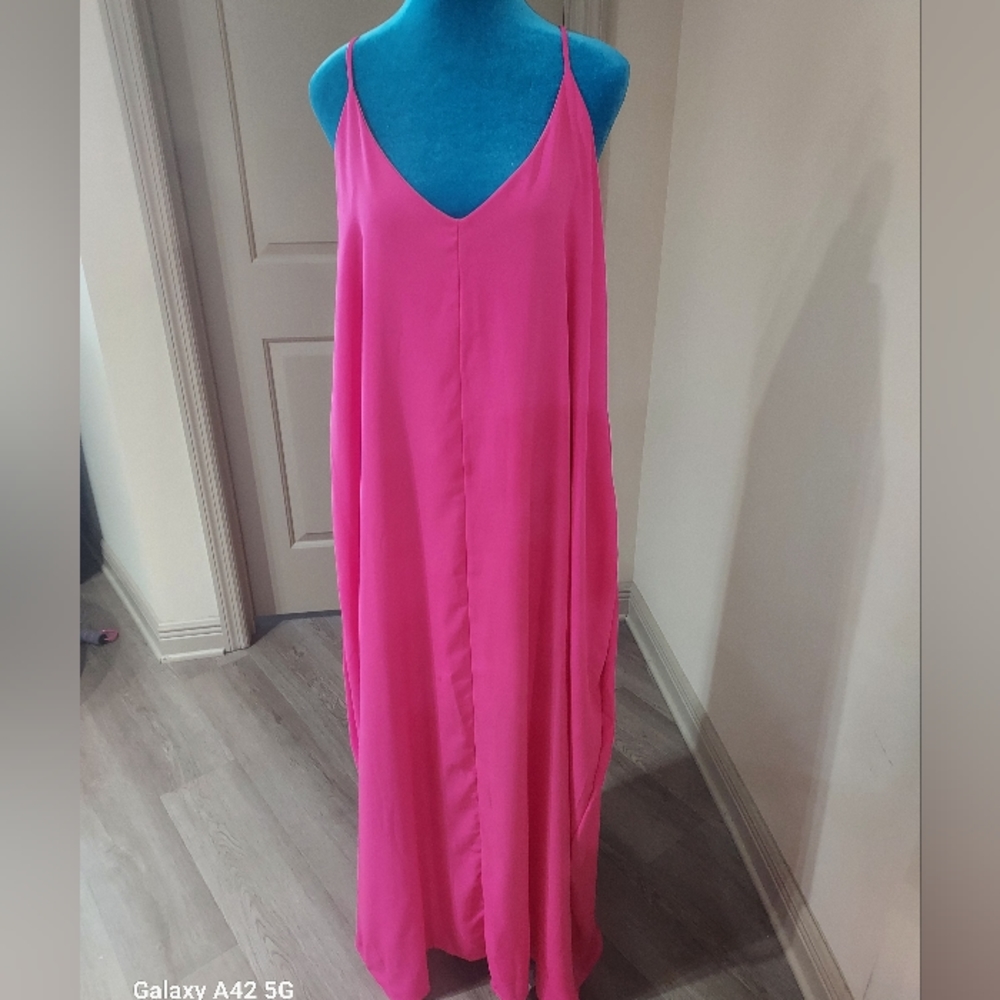 Got your Back Pink Lily Dress